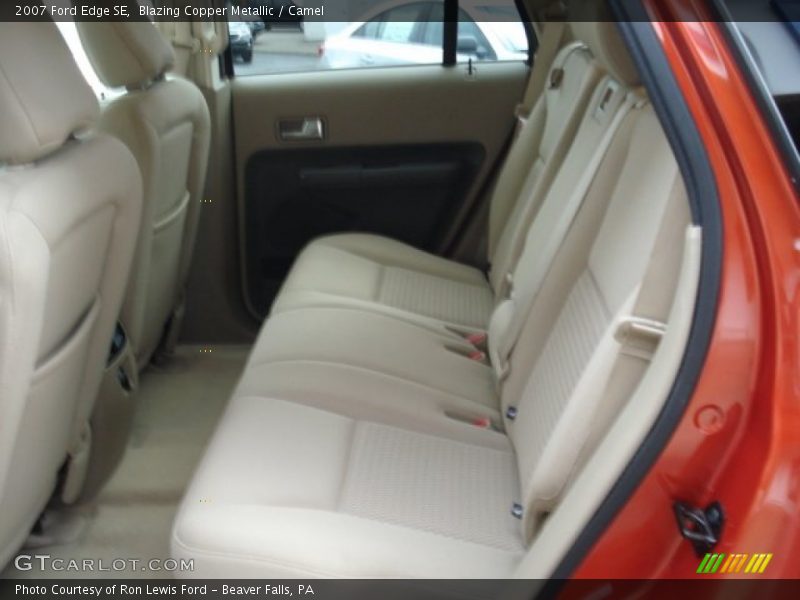 Blazing Copper Metallic / Camel 2007 Ford Edge SE