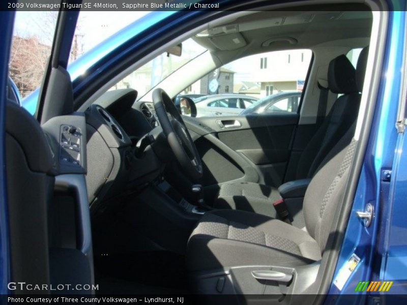 Sapphire Blue Metallic / Charcoal 2009 Volkswagen Tiguan SE 4Motion