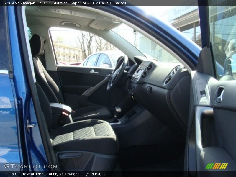 Sapphire Blue Metallic / Charcoal 2009 Volkswagen Tiguan SE 4Motion