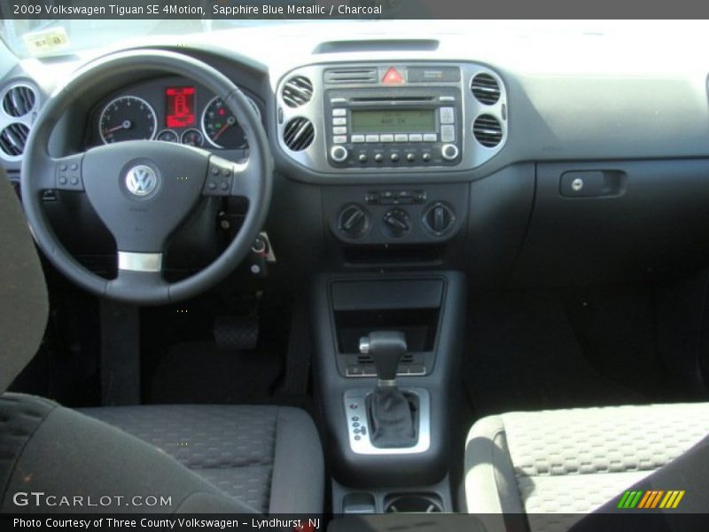 Sapphire Blue Metallic / Charcoal 2009 Volkswagen Tiguan SE 4Motion