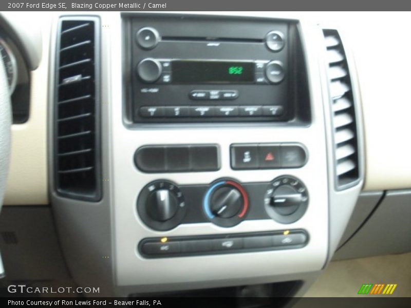 Blazing Copper Metallic / Camel 2007 Ford Edge SE
