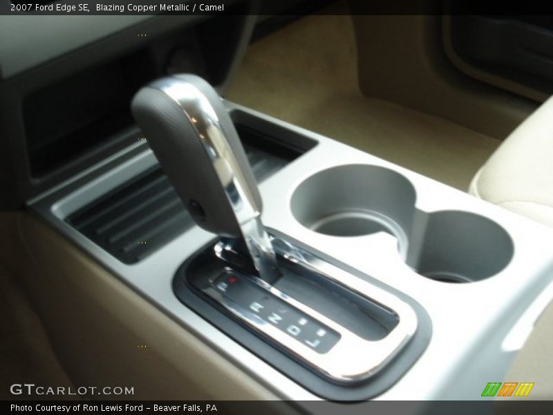 Blazing Copper Metallic / Camel 2007 Ford Edge SE