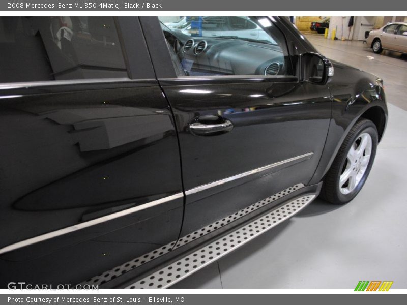 Black / Black 2008 Mercedes-Benz ML 350 4Matic