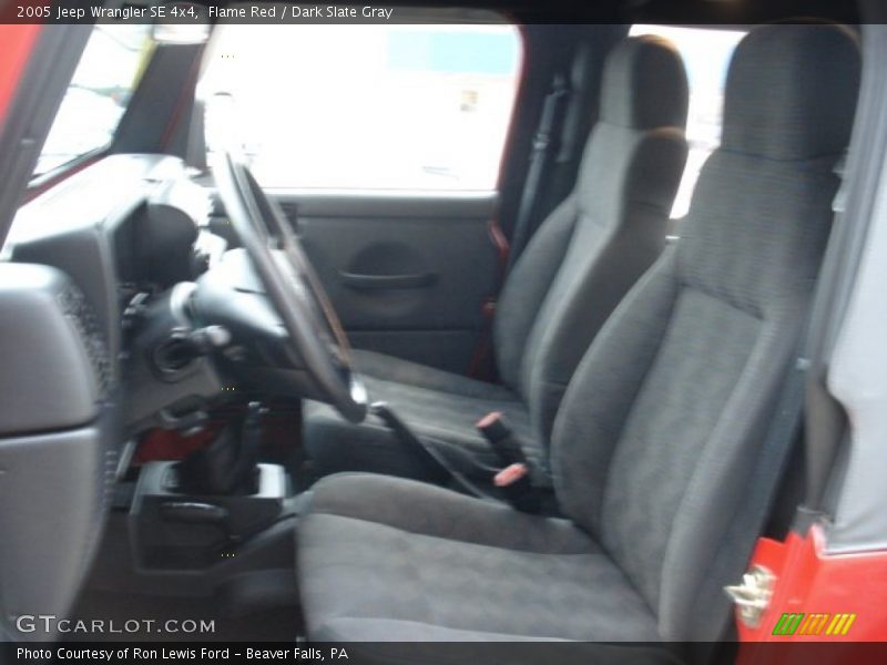 Flame Red / Dark Slate Gray 2005 Jeep Wrangler SE 4x4