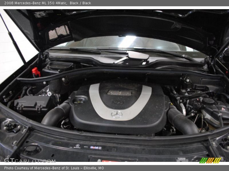 Black / Black 2008 Mercedes-Benz ML 350 4Matic