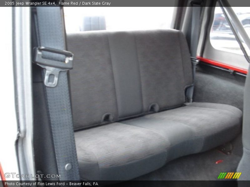 Flame Red / Dark Slate Gray 2005 Jeep Wrangler SE 4x4