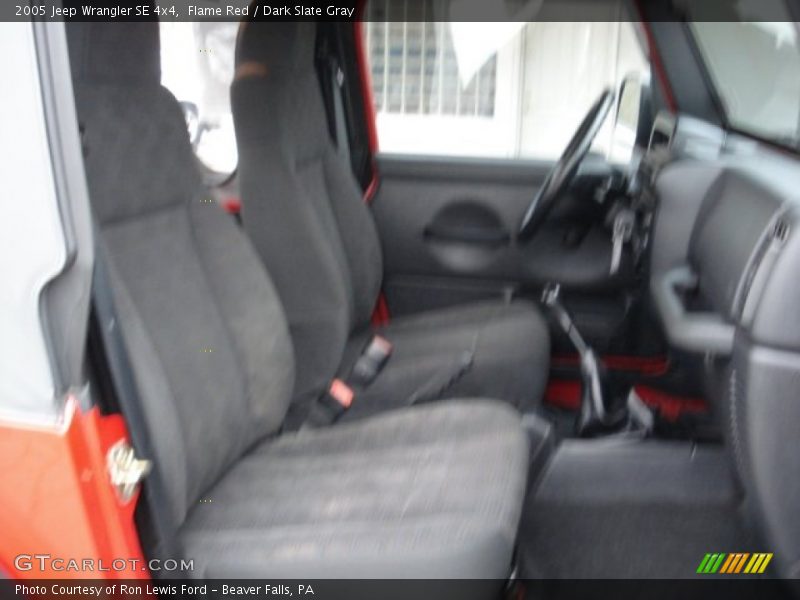 Flame Red / Dark Slate Gray 2005 Jeep Wrangler SE 4x4