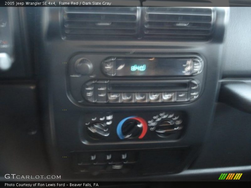 Flame Red / Dark Slate Gray 2005 Jeep Wrangler SE 4x4