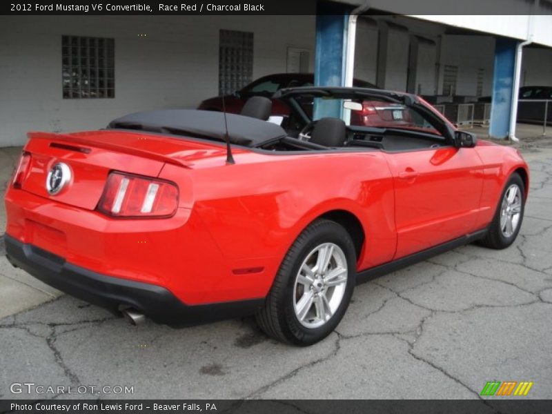  2012 Mustang V6 Convertible Race Red