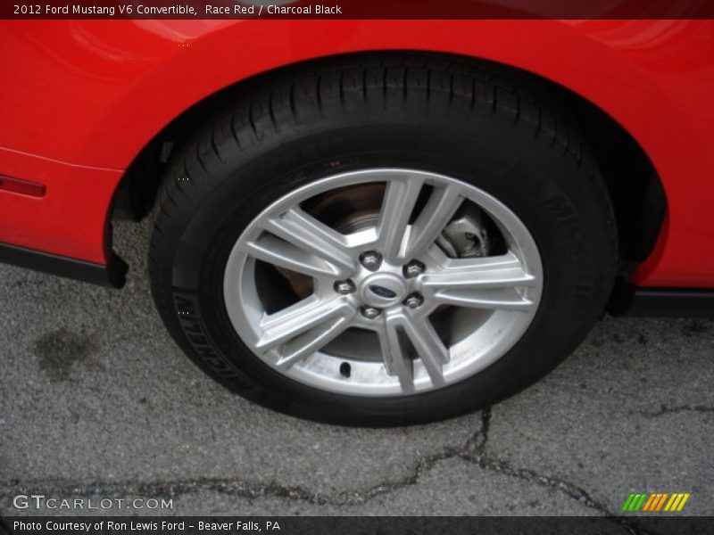  2012 Mustang V6 Convertible Wheel