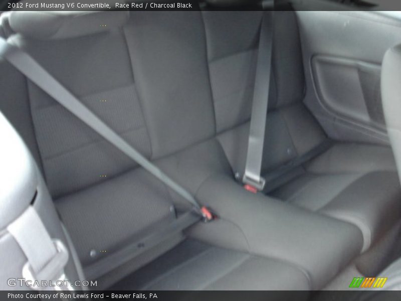 Race Red / Charcoal Black 2012 Ford Mustang V6 Convertible