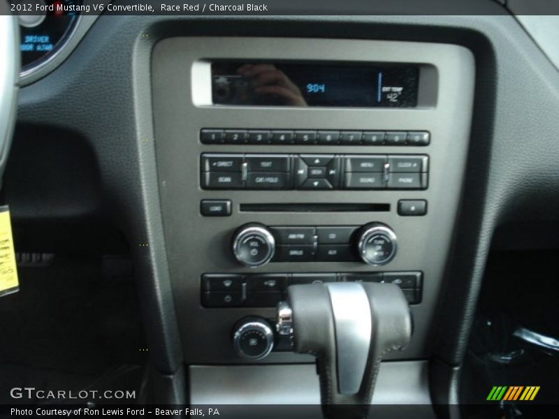 Race Red / Charcoal Black 2012 Ford Mustang V6 Convertible