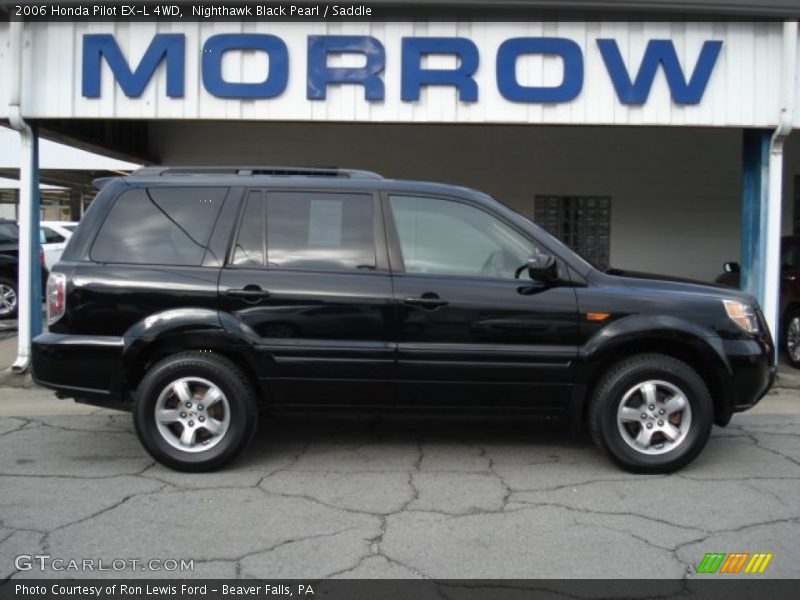 Nighthawk Black Pearl / Saddle 2006 Honda Pilot EX-L 4WD