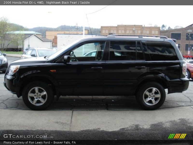 Nighthawk Black Pearl / Saddle 2006 Honda Pilot EX-L 4WD