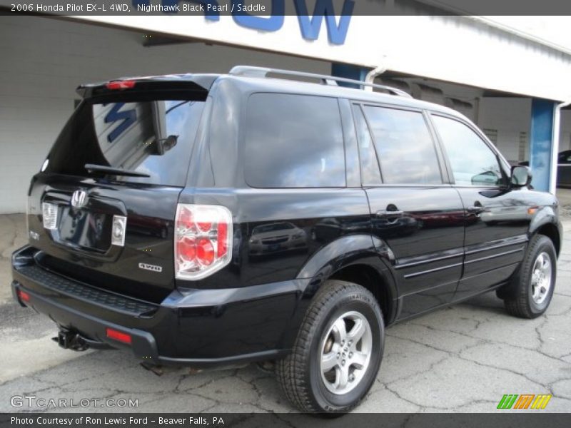 Nighthawk Black Pearl / Saddle 2006 Honda Pilot EX-L 4WD