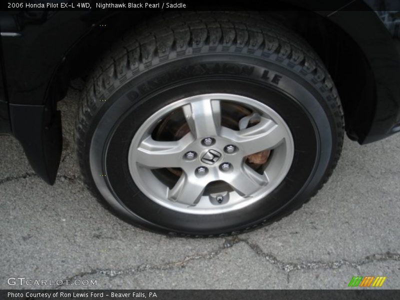 Nighthawk Black Pearl / Saddle 2006 Honda Pilot EX-L 4WD