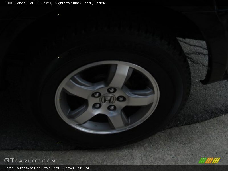 Nighthawk Black Pearl / Saddle 2006 Honda Pilot EX-L 4WD