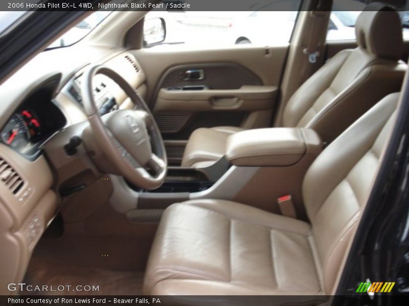 Nighthawk Black Pearl / Saddle 2006 Honda Pilot EX-L 4WD