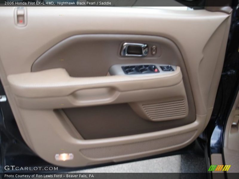 Nighthawk Black Pearl / Saddle 2006 Honda Pilot EX-L 4WD