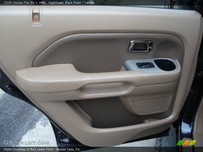 Nighthawk Black Pearl / Saddle 2006 Honda Pilot EX-L 4WD