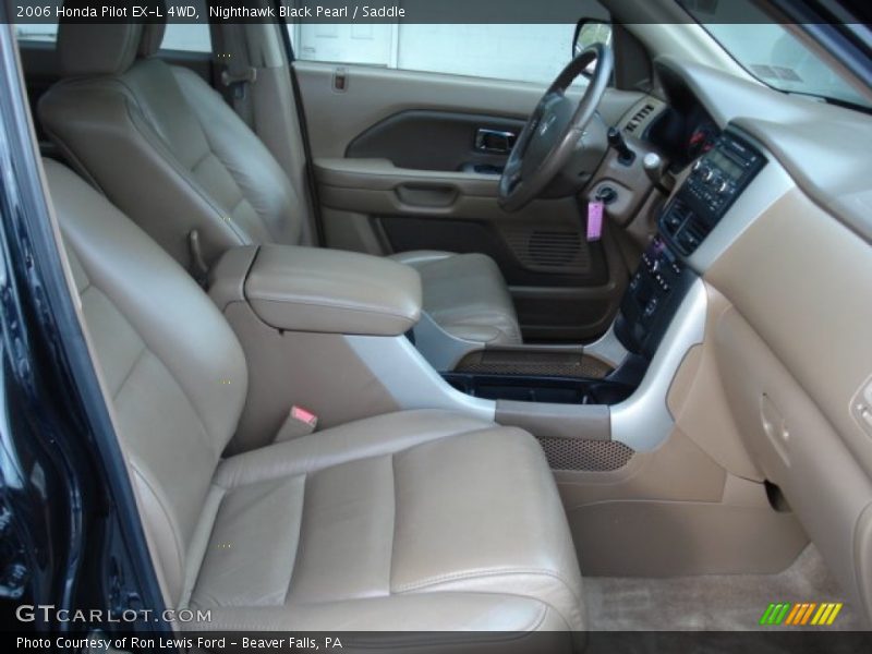 Nighthawk Black Pearl / Saddle 2006 Honda Pilot EX-L 4WD