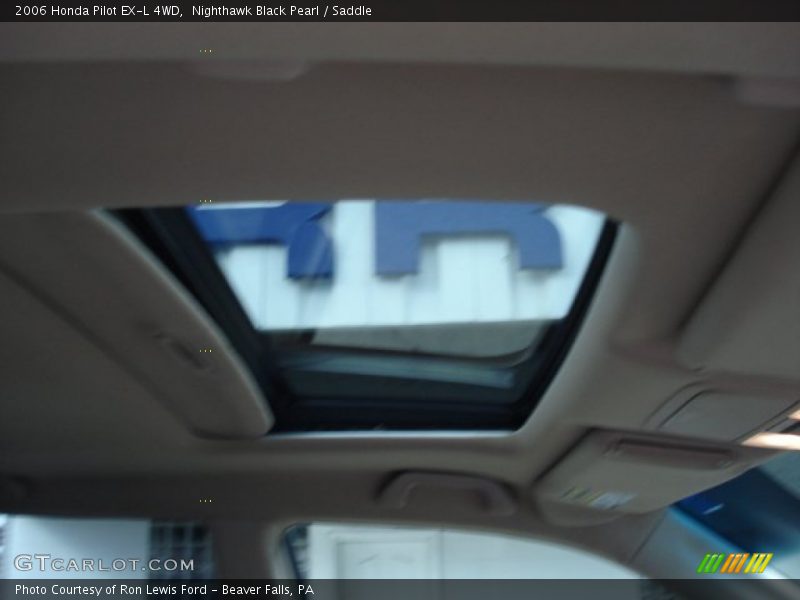 Nighthawk Black Pearl / Saddle 2006 Honda Pilot EX-L 4WD