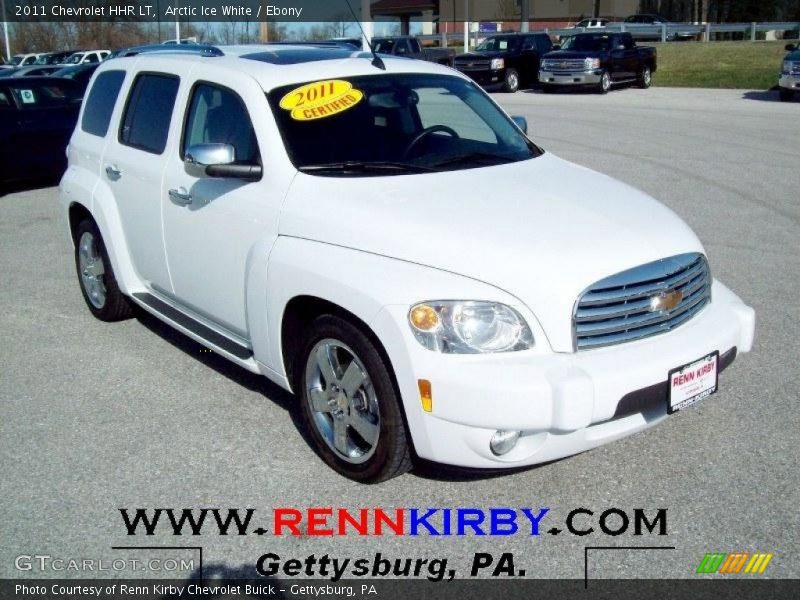 Arctic Ice White / Ebony 2011 Chevrolet HHR LT