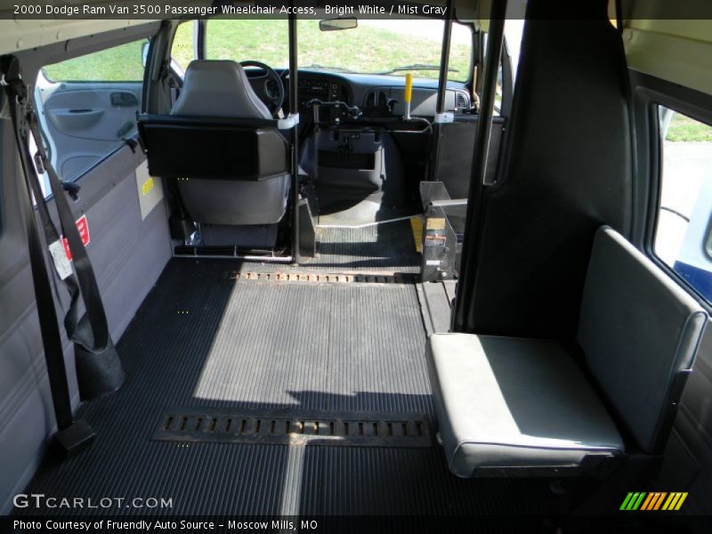  2000 Ram Van 3500 Passenger Wheelchair Access Mist Gray Interior