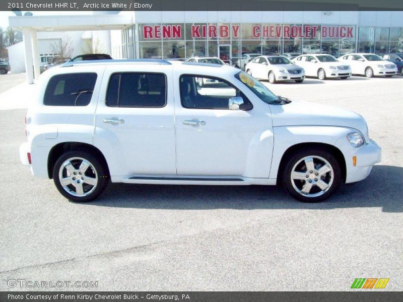 Arctic Ice White / Ebony 2011 Chevrolet HHR LT