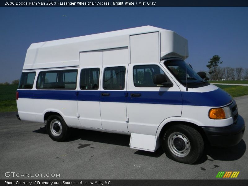  2000 Ram Van 3500 Passenger Wheelchair Access Bright White