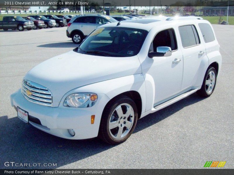 Arctic Ice White / Ebony 2011 Chevrolet HHR LT