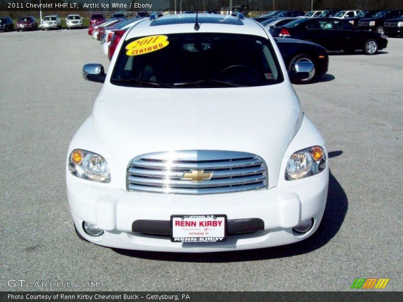 Arctic Ice White / Ebony 2011 Chevrolet HHR LT