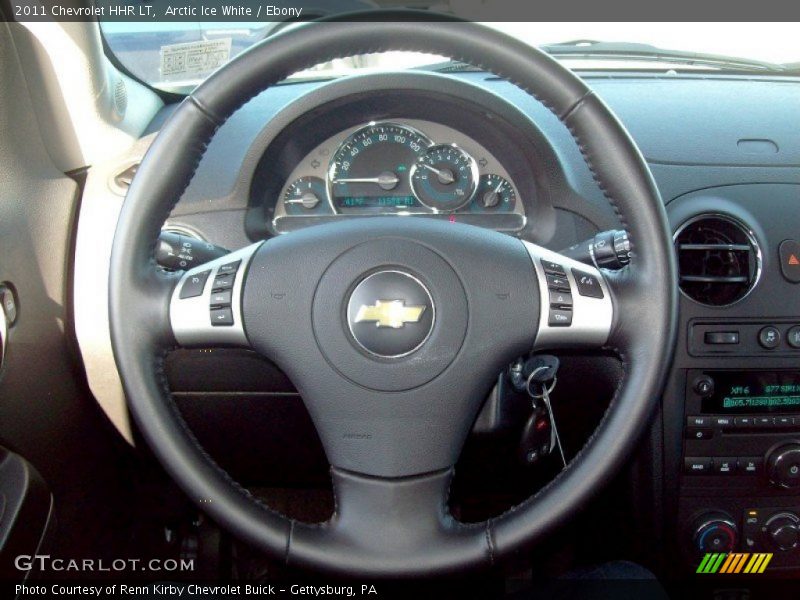 Arctic Ice White / Ebony 2011 Chevrolet HHR LT