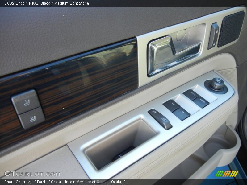 Black / Medium Light Stone 2009 Lincoln MKX