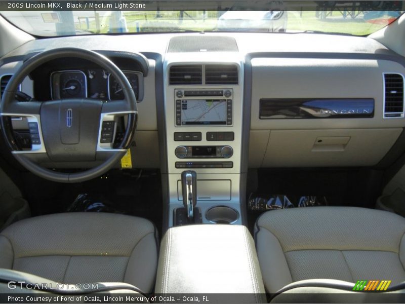 Black / Medium Light Stone 2009 Lincoln MKX