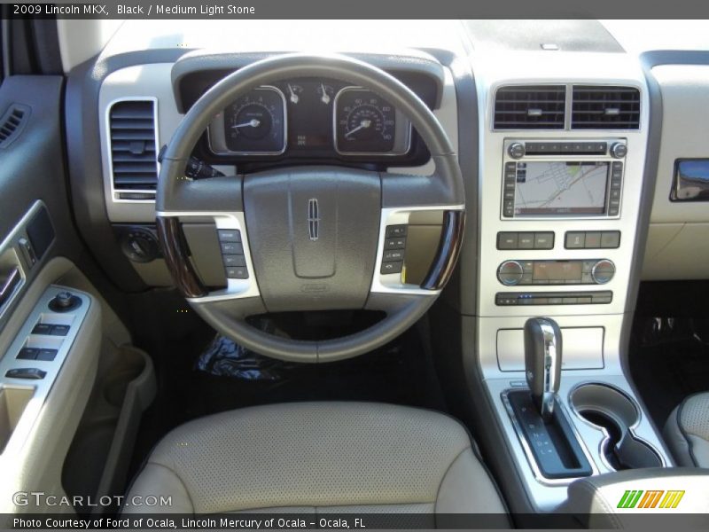 Black / Medium Light Stone 2009 Lincoln MKX