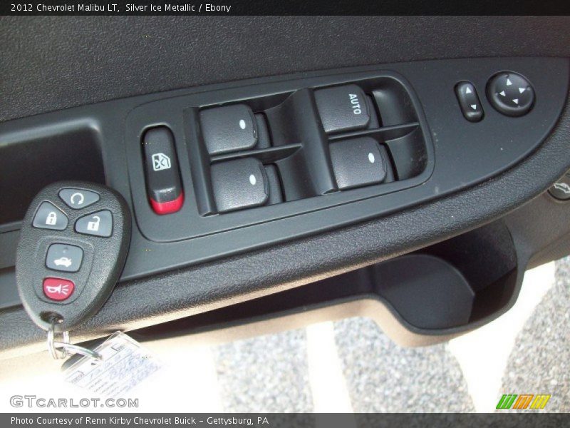 Silver Ice Metallic / Ebony 2012 Chevrolet Malibu LT