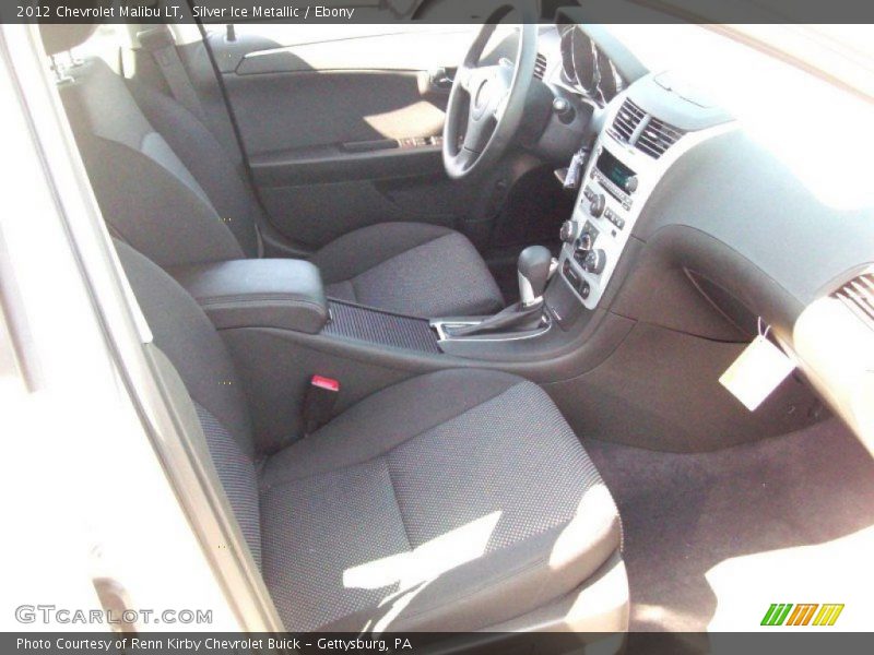 Silver Ice Metallic / Ebony 2012 Chevrolet Malibu LT