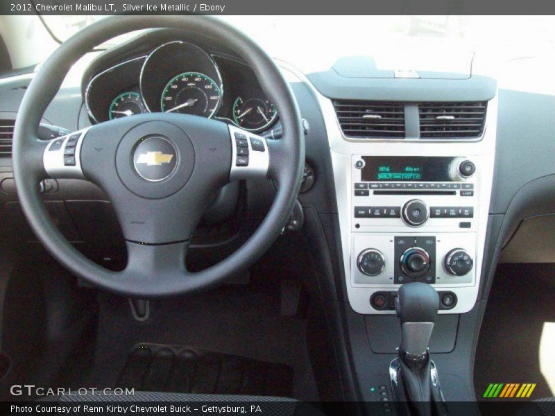 Silver Ice Metallic / Ebony 2012 Chevrolet Malibu LT