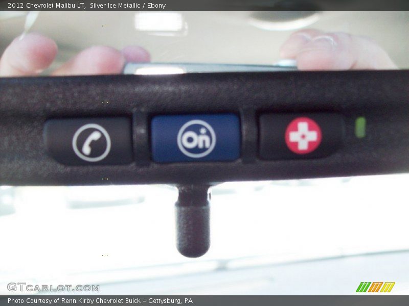 Silver Ice Metallic / Ebony 2012 Chevrolet Malibu LT
