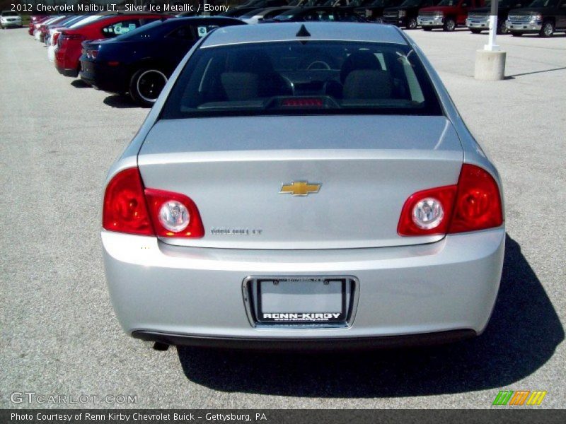 Silver Ice Metallic / Ebony 2012 Chevrolet Malibu LT