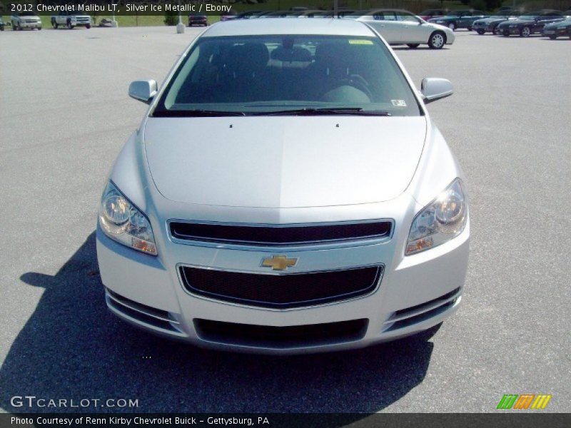 Silver Ice Metallic / Ebony 2012 Chevrolet Malibu LT