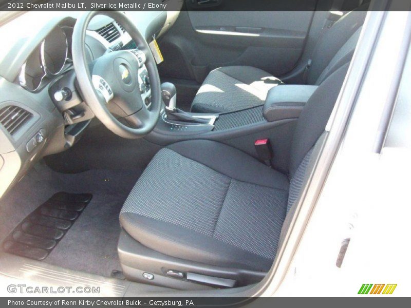 Silver Ice Metallic / Ebony 2012 Chevrolet Malibu LT
