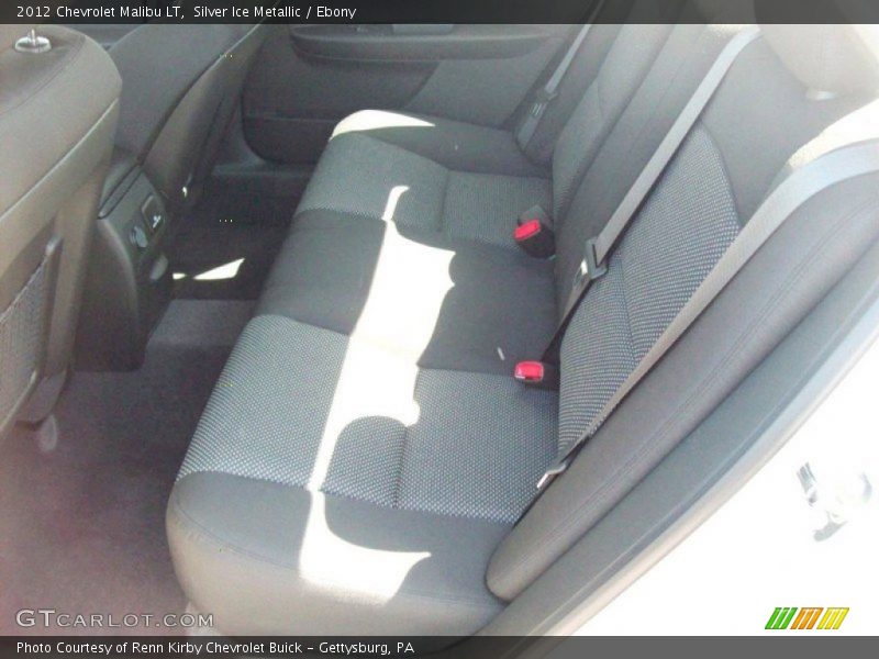 Silver Ice Metallic / Ebony 2012 Chevrolet Malibu LT