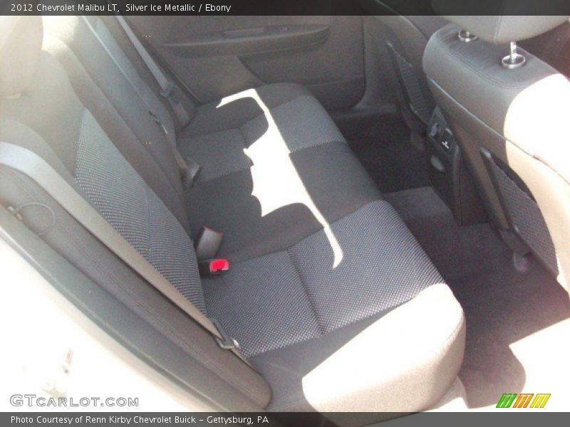 Silver Ice Metallic / Ebony 2012 Chevrolet Malibu LT