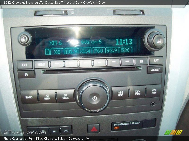 Audio System of 2012 Traverse LT
