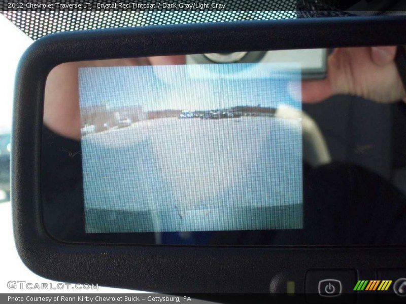 Crystal Red Tintcoat / Dark Gray/Light Gray 2012 Chevrolet Traverse LT