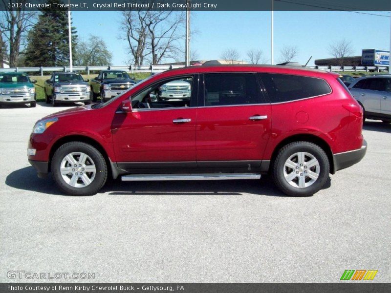  2012 Traverse LT Crystal Red Tintcoat