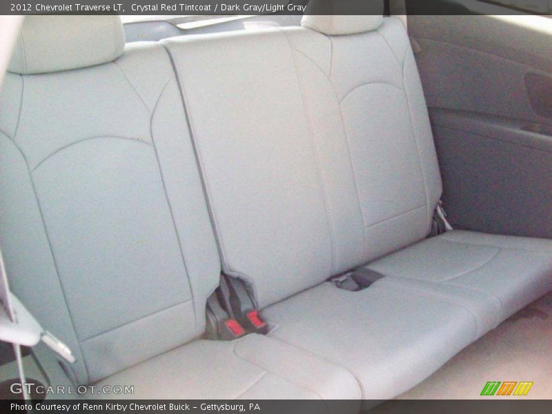 Crystal Red Tintcoat / Dark Gray/Light Gray 2012 Chevrolet Traverse LT