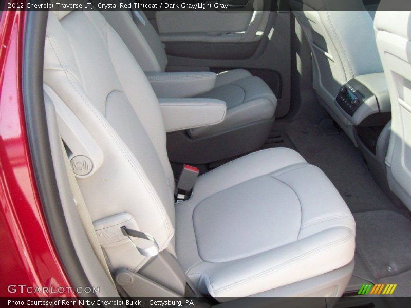 Crystal Red Tintcoat / Dark Gray/Light Gray 2012 Chevrolet Traverse LT